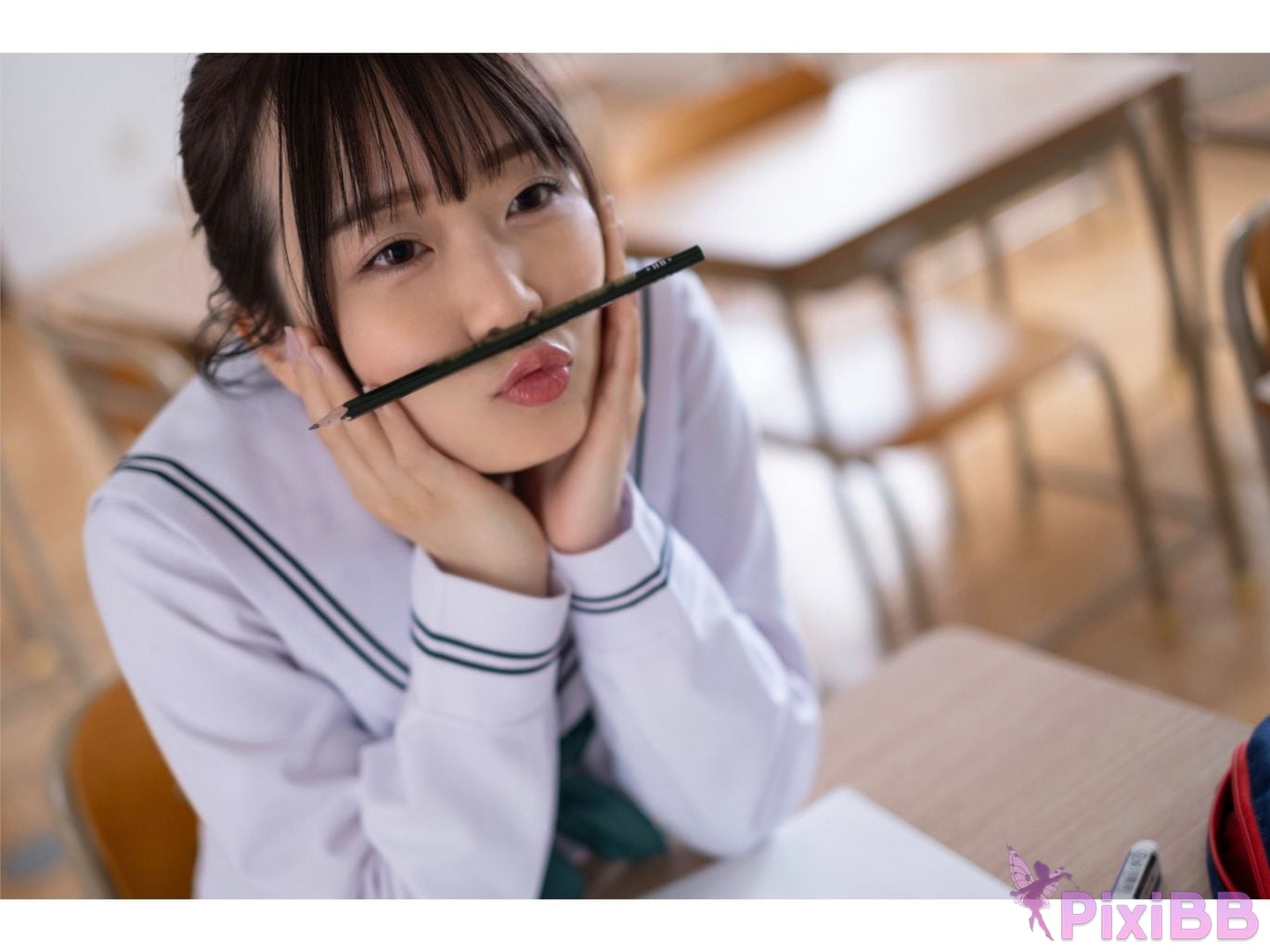 Japanese Idol Mao Watanabe Shen Ye Lan Gravure photo book youth Aoharu PixiBB.COM 030