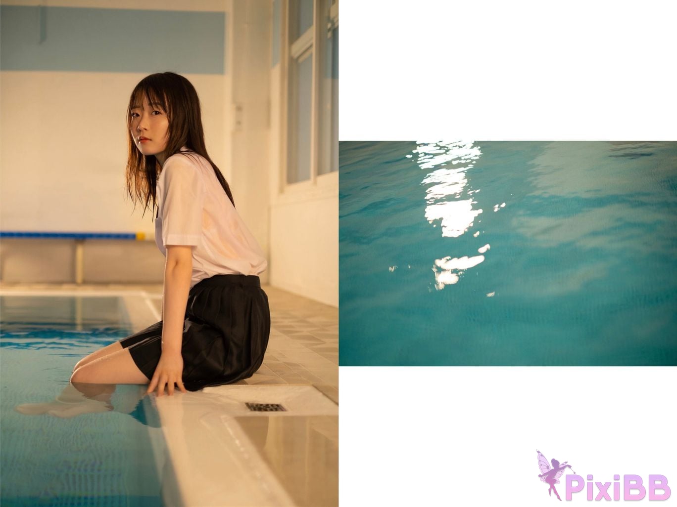 Japanese Idol Mao Watanabe Shen Ye Lan Gravure photo book youth Aoharu PixiBB.COM 042