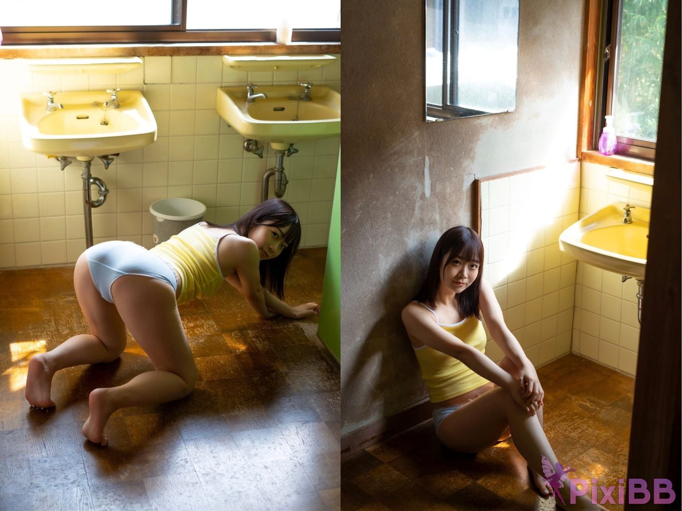 Japanese Idol Mao Watanabe Shen Ye Lan childhood friend Nude photo collection PixiBB.COM 006