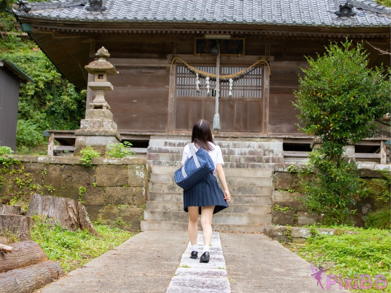 Japanese Idol Mao Watanabe Shen Ye Lan childhood friend Nude photo collection PixiBB.COM 019