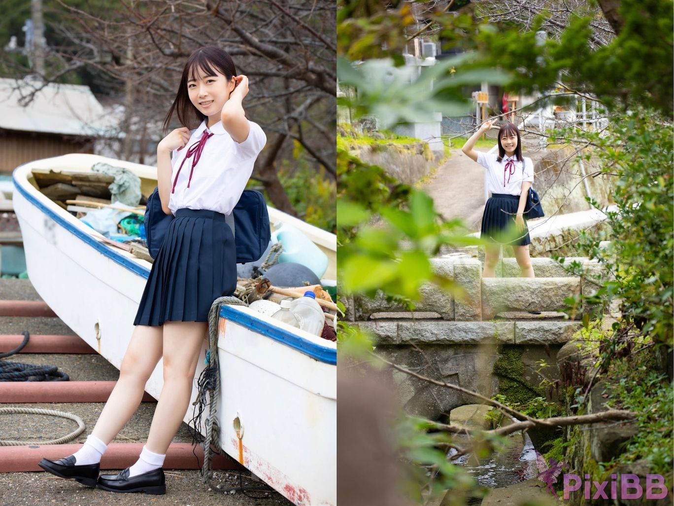 Japanese Idol Mao Watanabe Shen Ye Lan childhood friend Nude photo collection PixiBB.COM 021