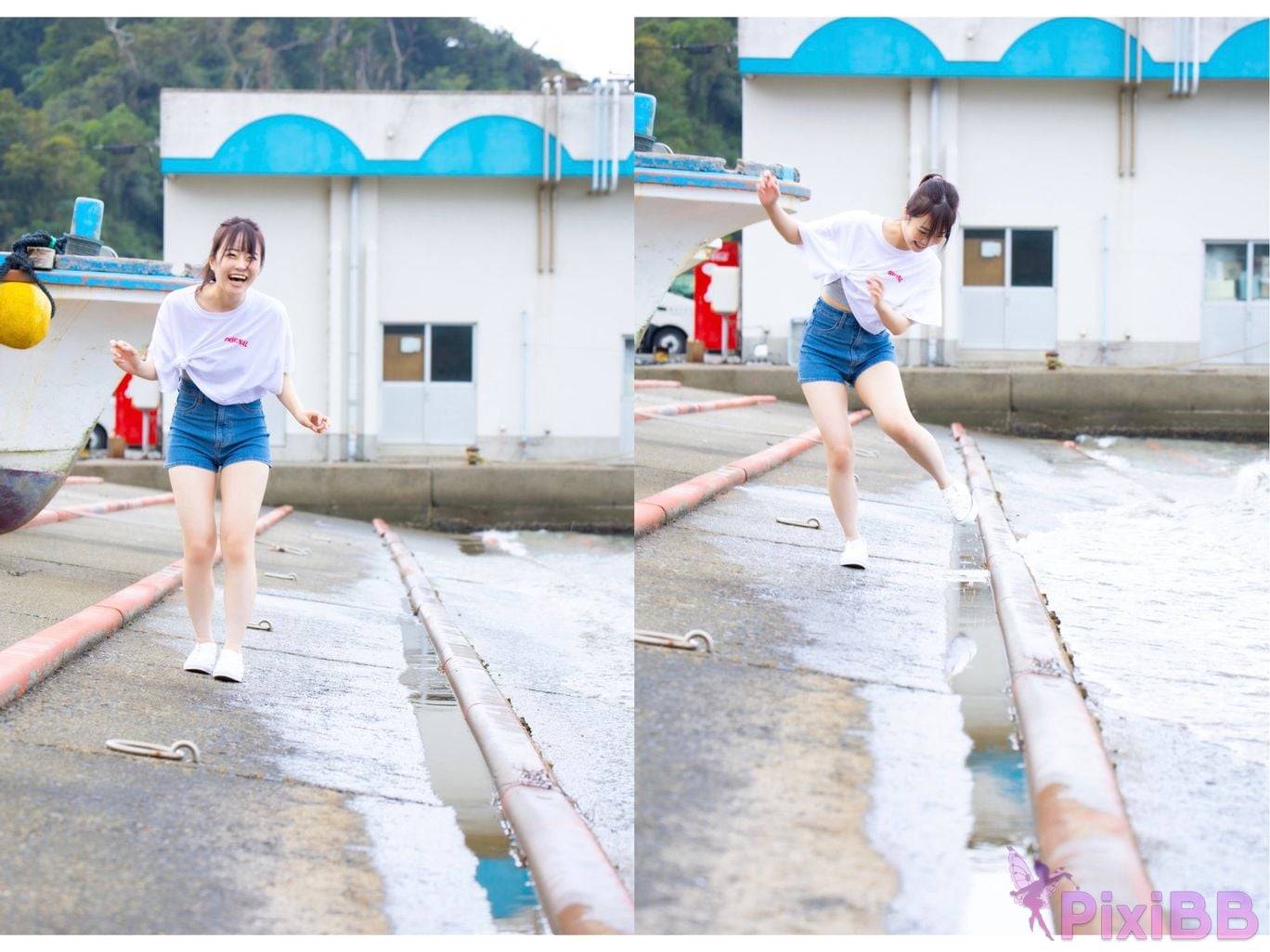 Japanese Idol Mao Watanabe Shen Ye Lan childhood friend Nude photo collection PixiBB.COM 034