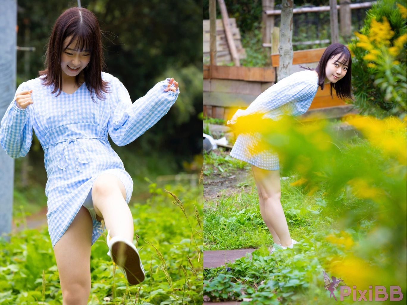 Japanese Idol Mao Watanabe Shen Ye Lan childhood friend Nude photo collection PixiBB.COM 036