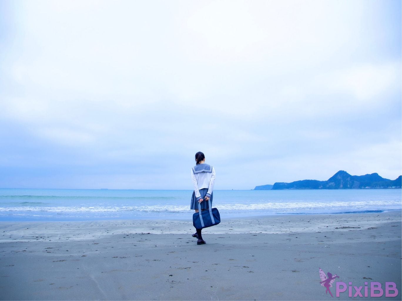 Japanese Idol Mao Watanabe Shen Ye Lan childhood friend Nude photo collection PixiBB.COM 062