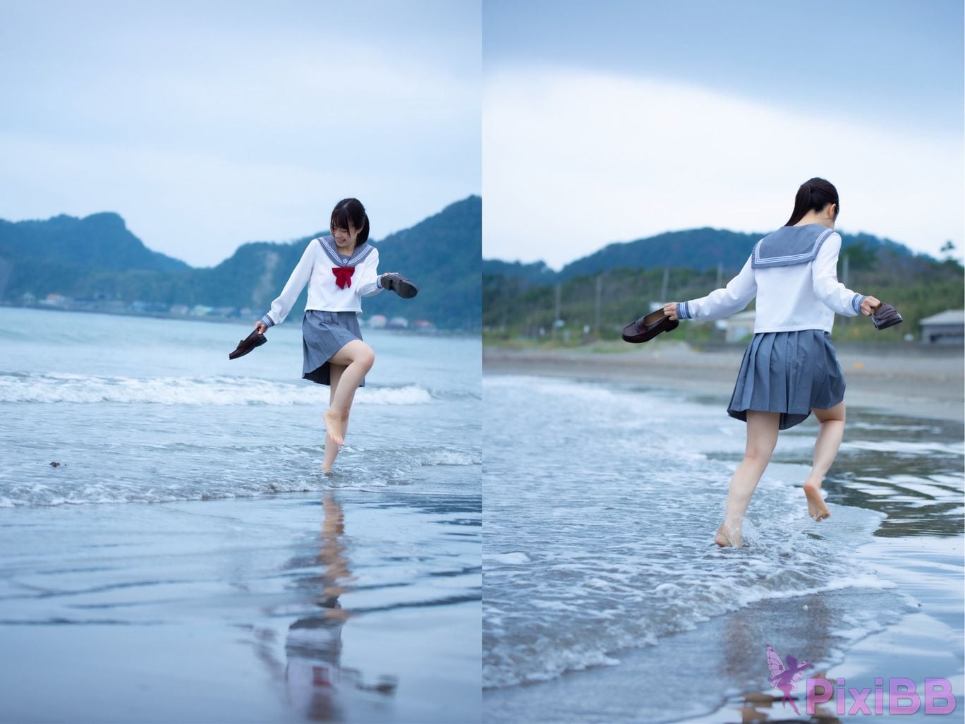 Japanese Idol Mao Watanabe Shen Ye Lan childhood friend Nude photo collection PixiBB.COM 063