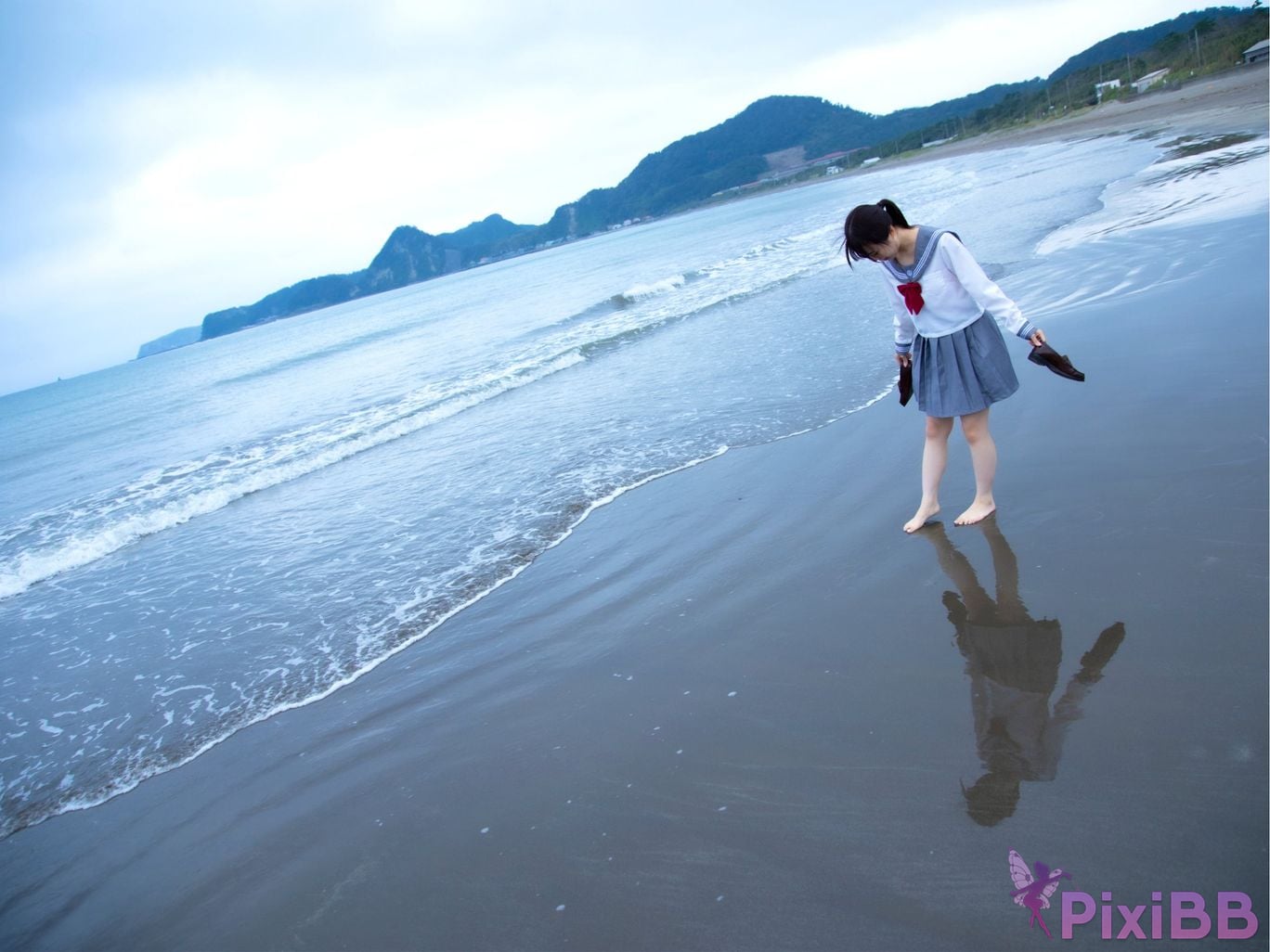 Japanese Idol Mao Watanabe Shen Ye Lan childhood friend Nude photo collection PixiBB.COM 064