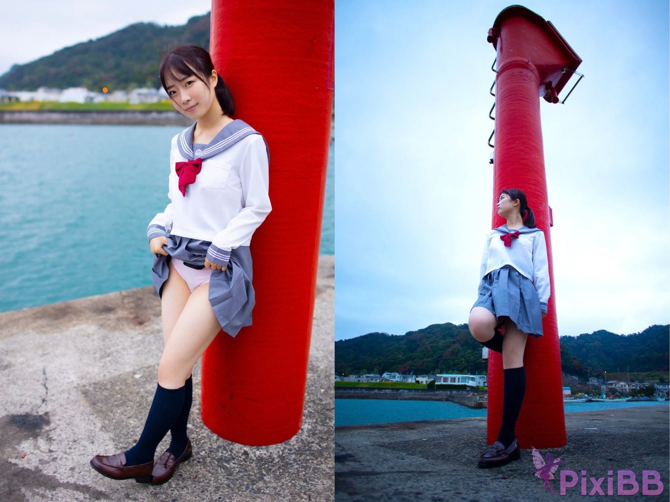 Japanese Idol Mao Watanabe Shen Ye Lan childhood friend Nude photo collection PixiBB.COM 072