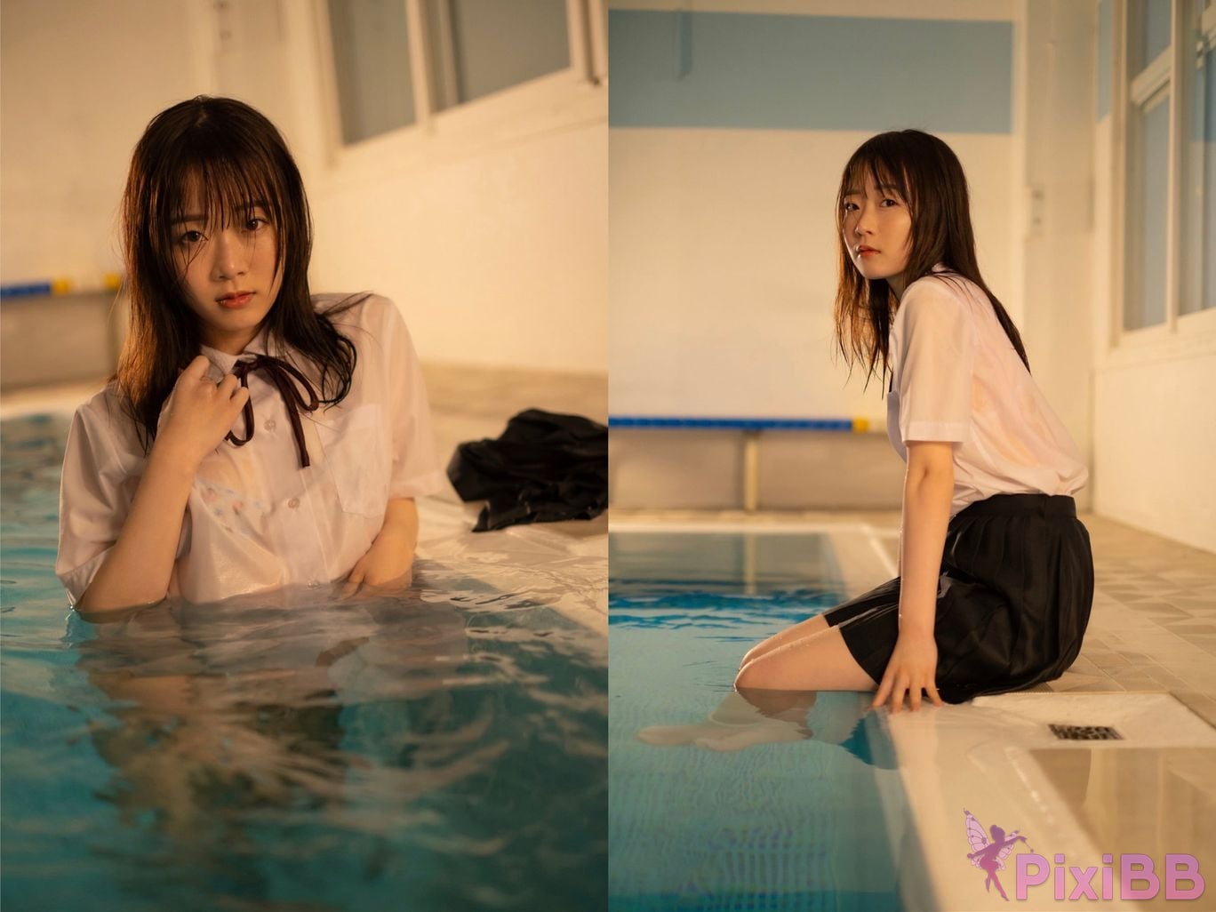 Japanese Idol Mao Watanabe Shen Ye Lan Prestige Photobook Best Premium Exclusive Cut Vol.01 PixiBB.COM 035