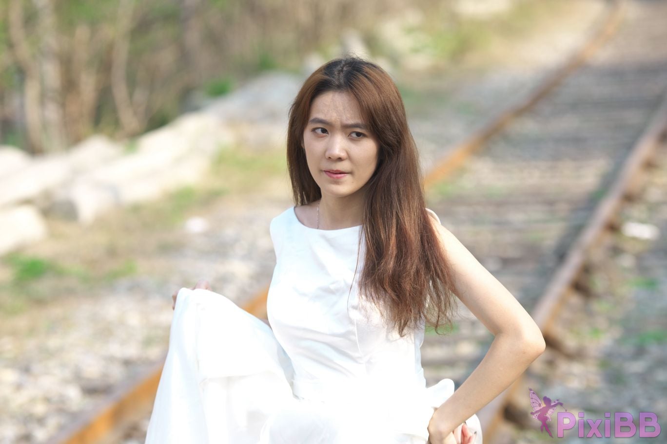 Kiiisha Photography Star Outdoor shooting original Wu Shui Yin Private shoot PixiBB.COM 060