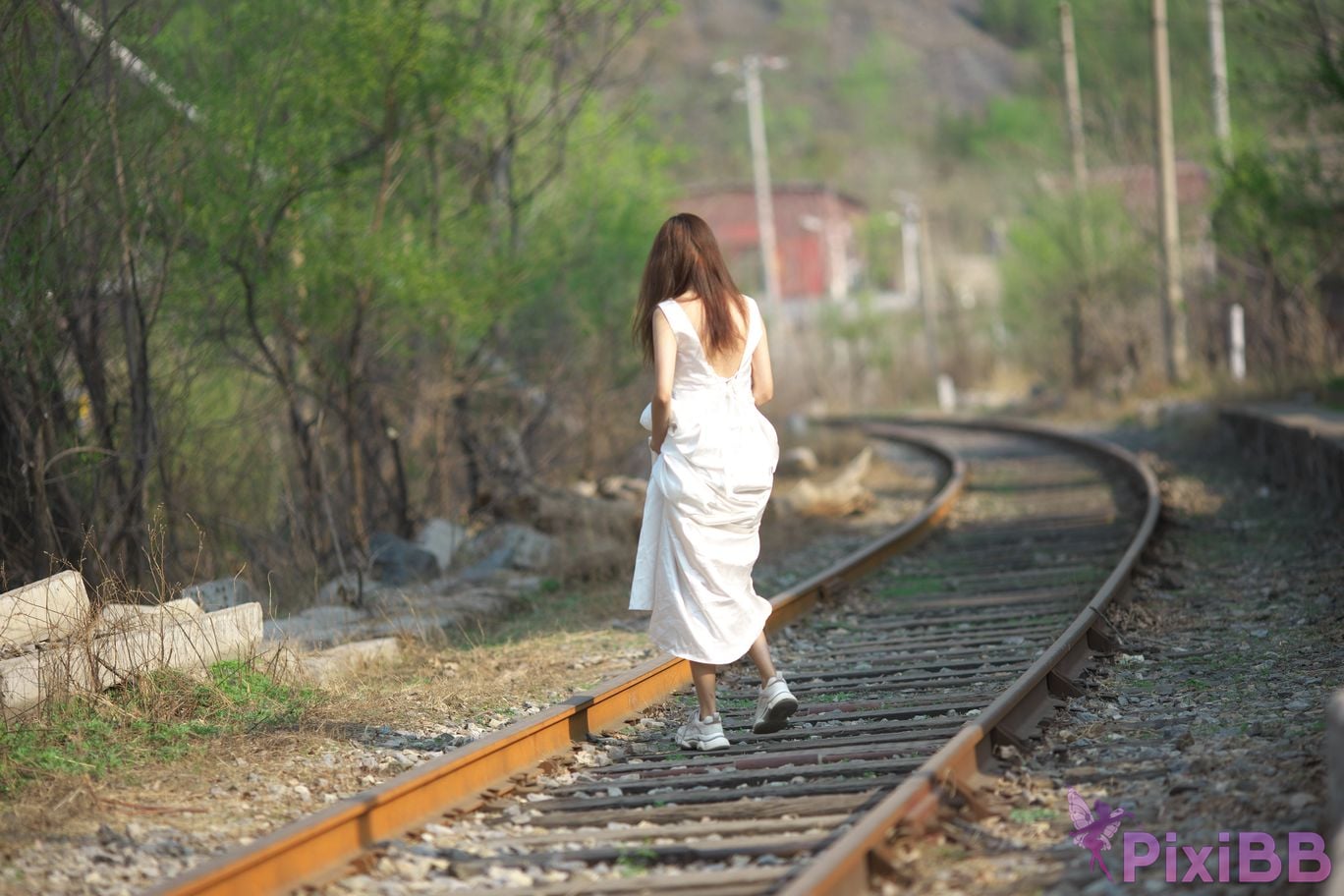 Kiiisha Photography Star Outdoor shooting original Wu Shui Yin Private shoot PixiBB.COM 077