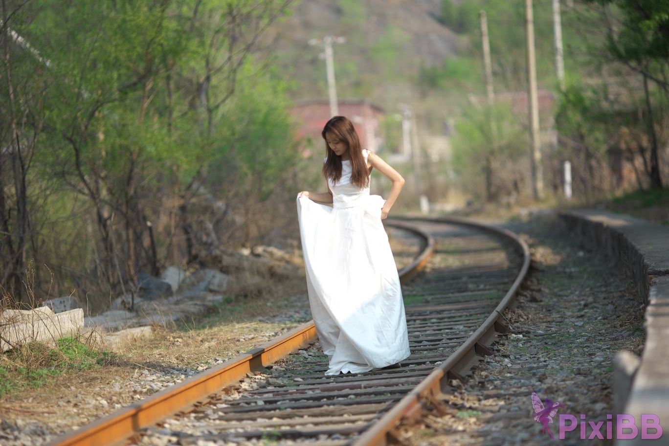 Kiiisha Photography Star Outdoor shooting original Wu Shui Yin Private shoot PixiBB.COM 078