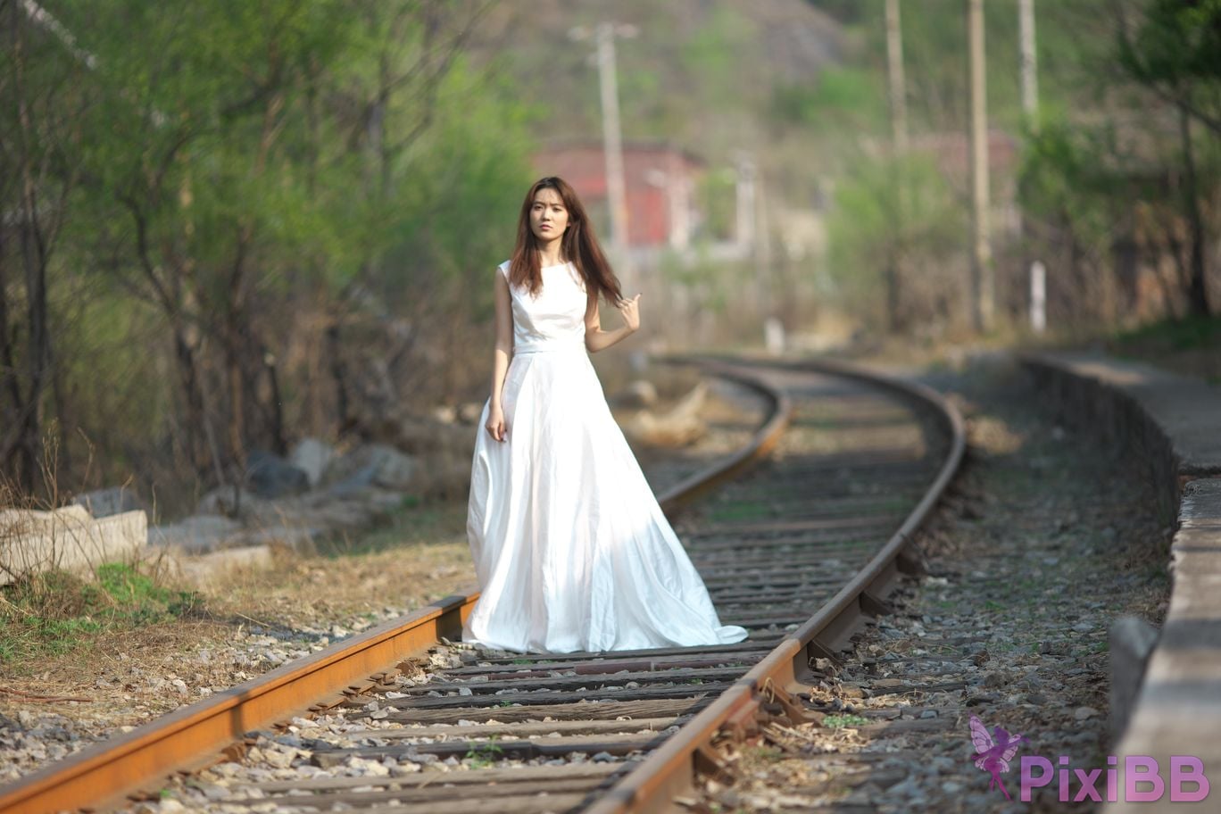 Kiiisha Photography Star Outdoor shooting original Wu Shui Yin Private shoot PixiBB.COM 080