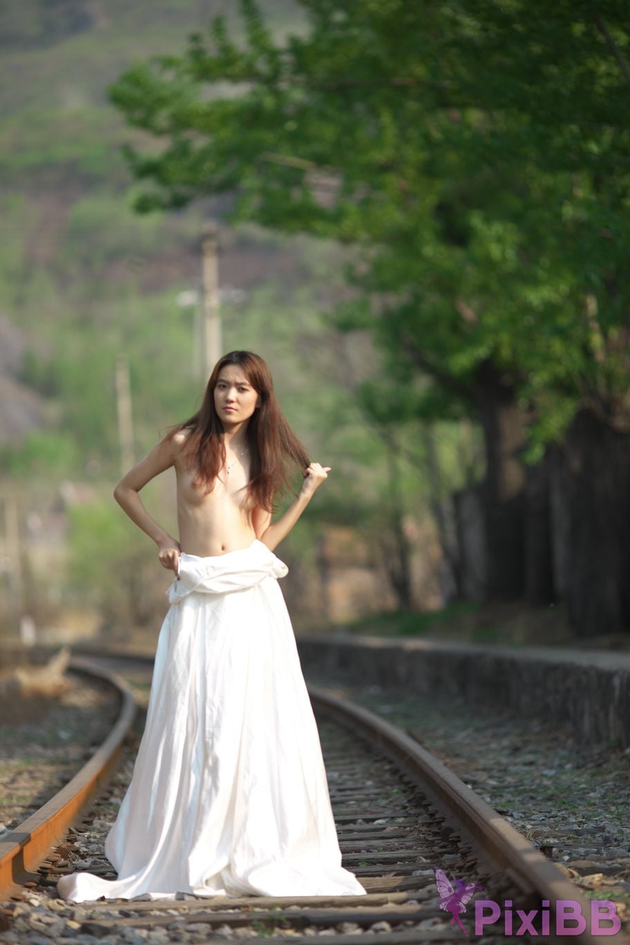 Kiiisha Photography Star Outdoor shooting original Wu Shui Yin Private shoot PixiBB.COM 095