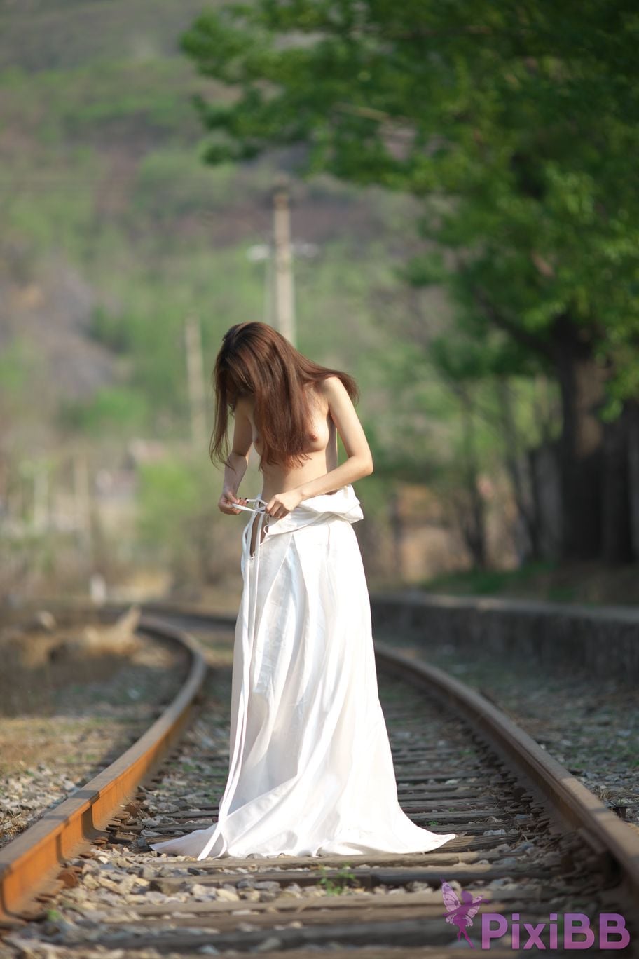 Kiiisha Photography Star Outdoor shooting original Wu Shui Yin Private shoot PixiBB.COM 099