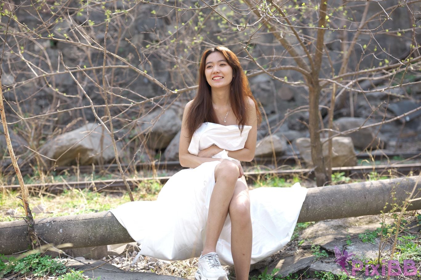 Kiiisha Photography Star Outdoor shooting original Wu Shui Yin Private shoot PixiBB.COM 196