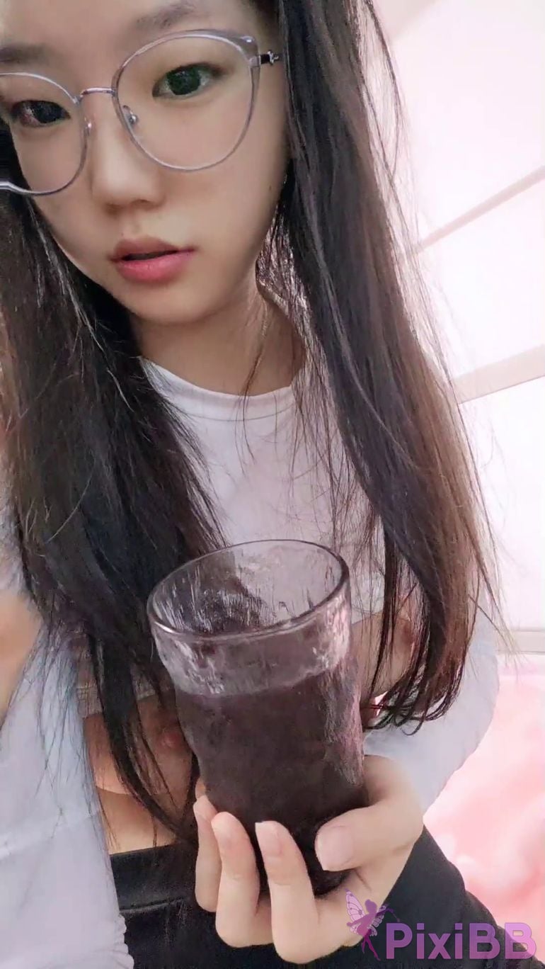 Wenwen who loves to play Schoolgirl with glasses is fucked mercilessly by her boyfriend PixiBB.COM 026