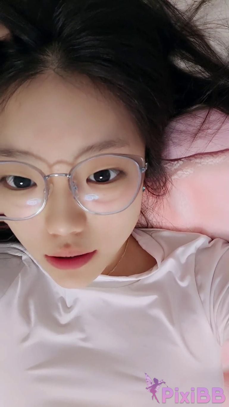 Wenwen who loves to play Schoolgirl with glasses is fucked mercilessly by her boyfriend PixiBB.COM 053