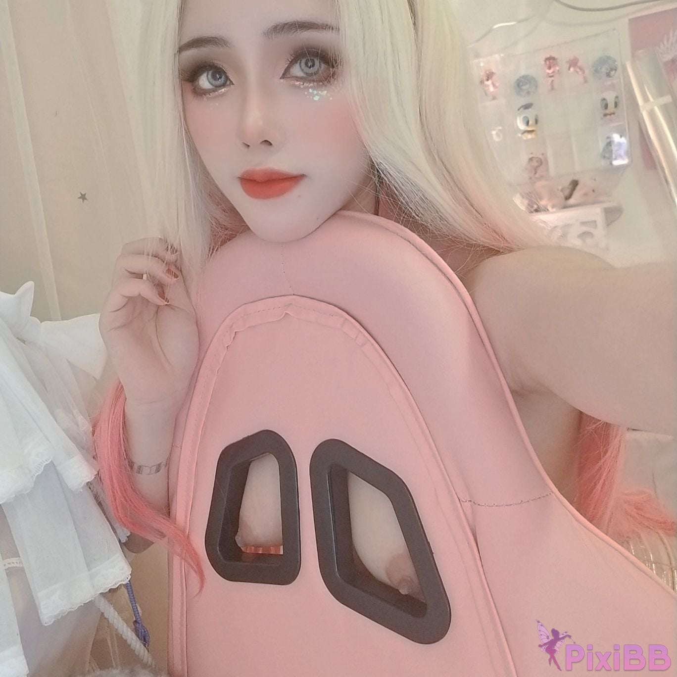 Cosplayer Titanium alloy TiTi After live broadcast PixiBB.COM 014