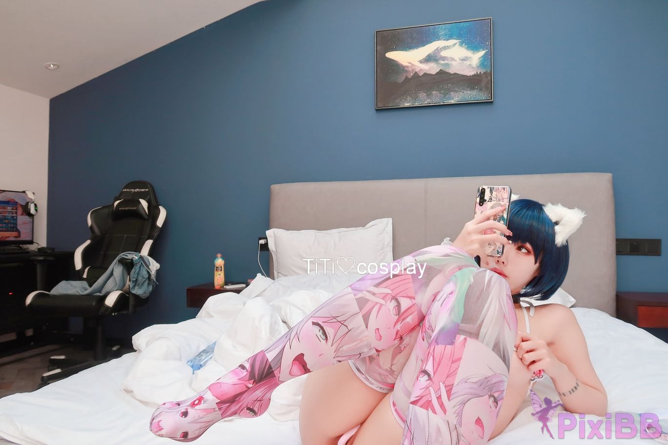 Cosplayer Titanium alloy TiTi little devil PixiBB.COM 017