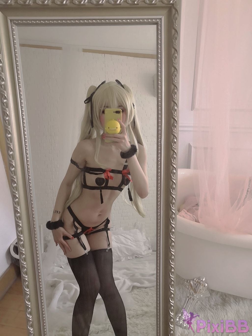 Cosplayer Titanium alloy TiTi blood drops PixiBB.COM 004