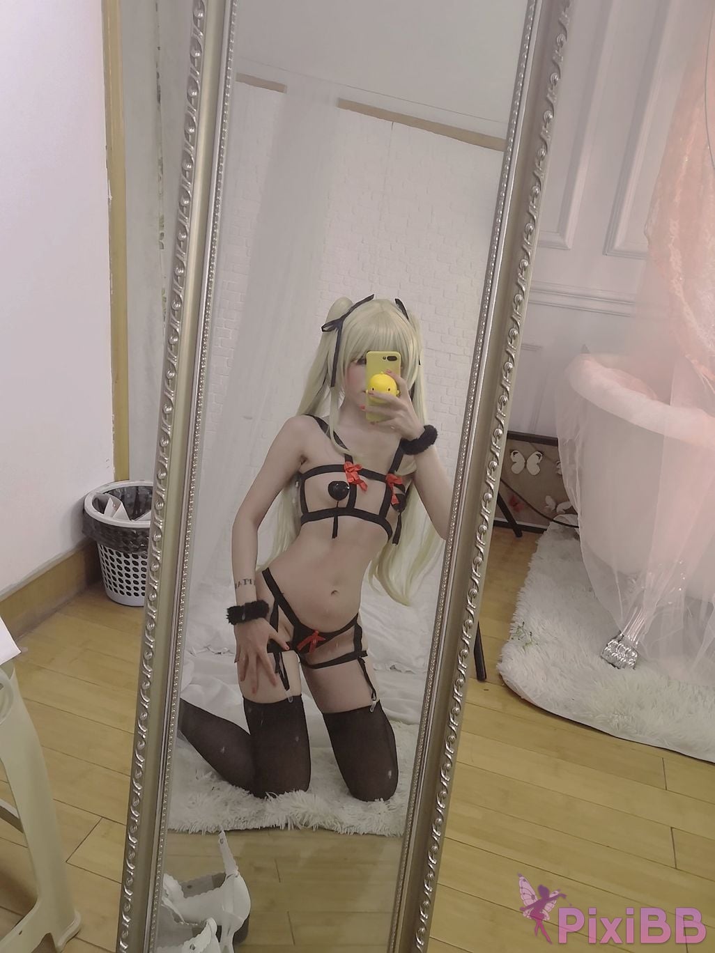 Cosplayer Titanium alloy TiTi blood drops PixiBB.COM 006