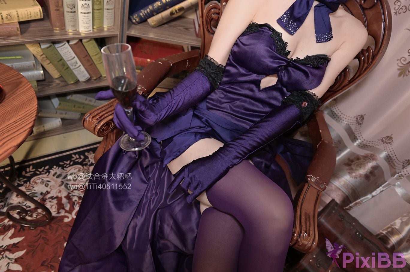 Cosplayer Titanium alloy TiTi Drunk Joan of Arc PixiBB.COM 009