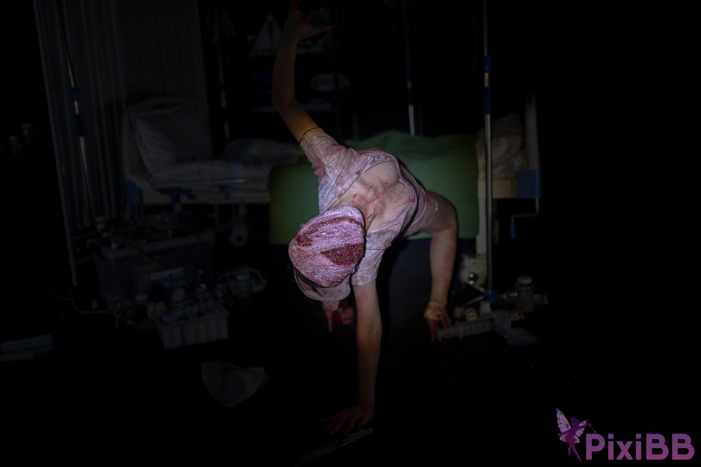 Cosplayer Bangni Bonnie silent hill nurse PixiBB.COM 008.JPG