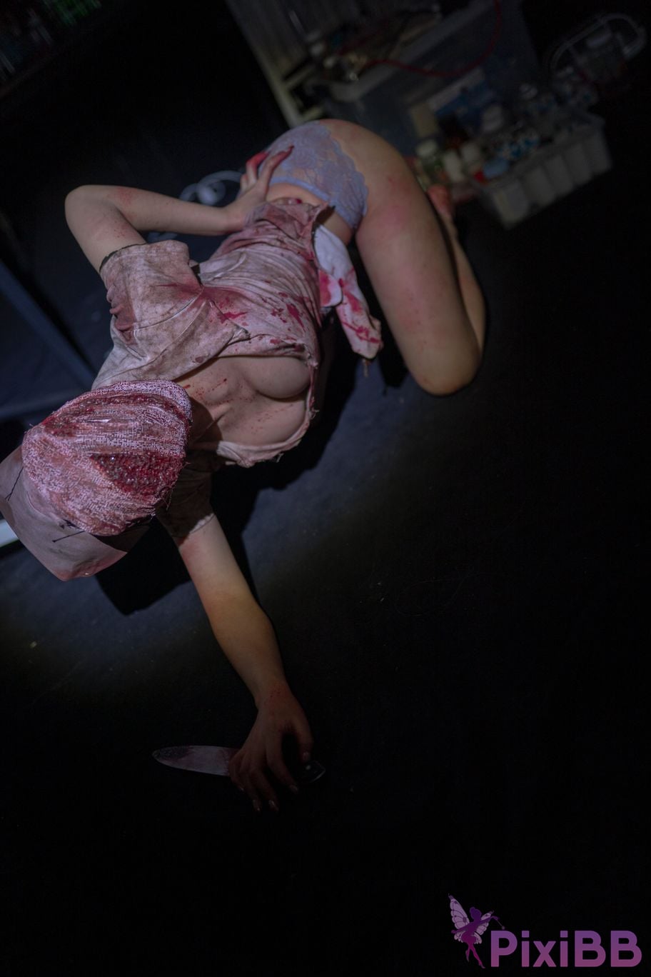 Cosplayer Bangni Bonnie silent hill nurse PixiBB.COM 068.JPG