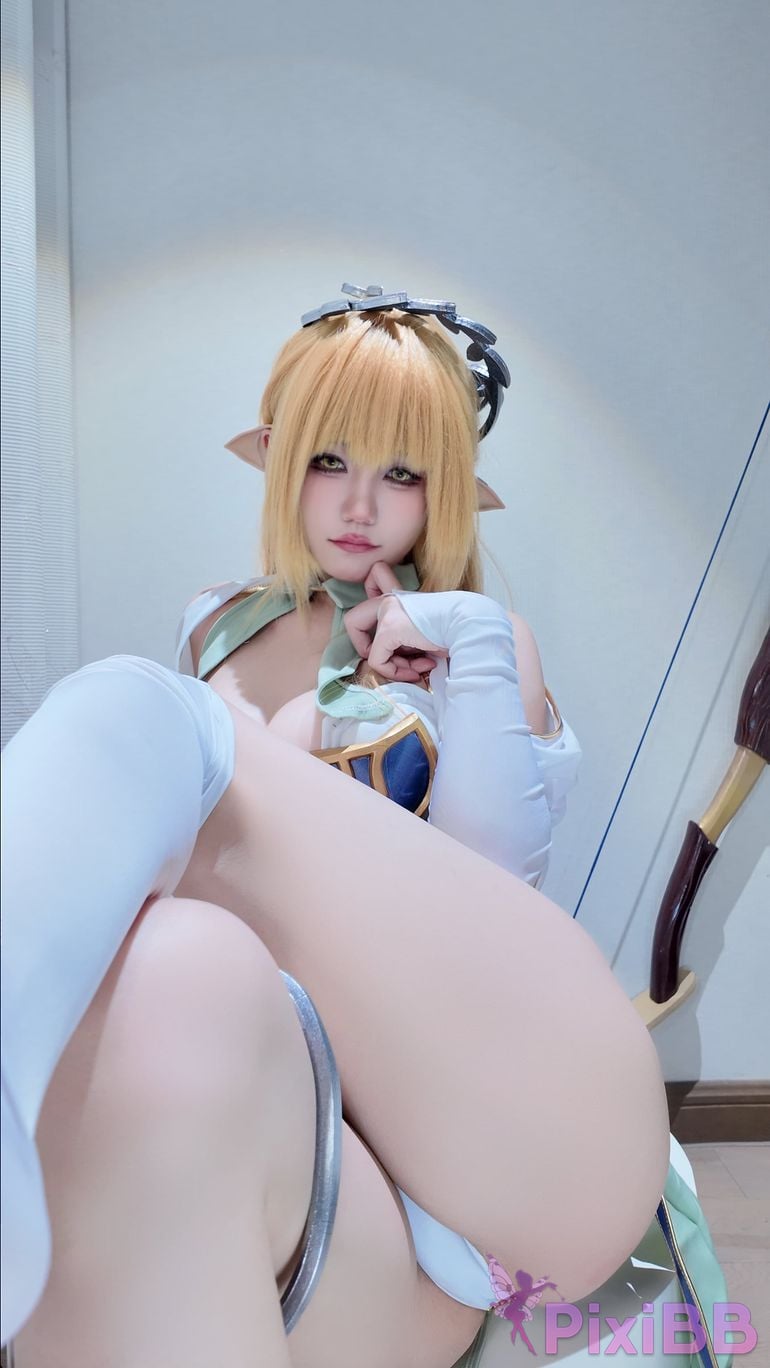 Cosplay Chiyo w Okura Elf Village First Villager Elusher PixiBB.COM 020