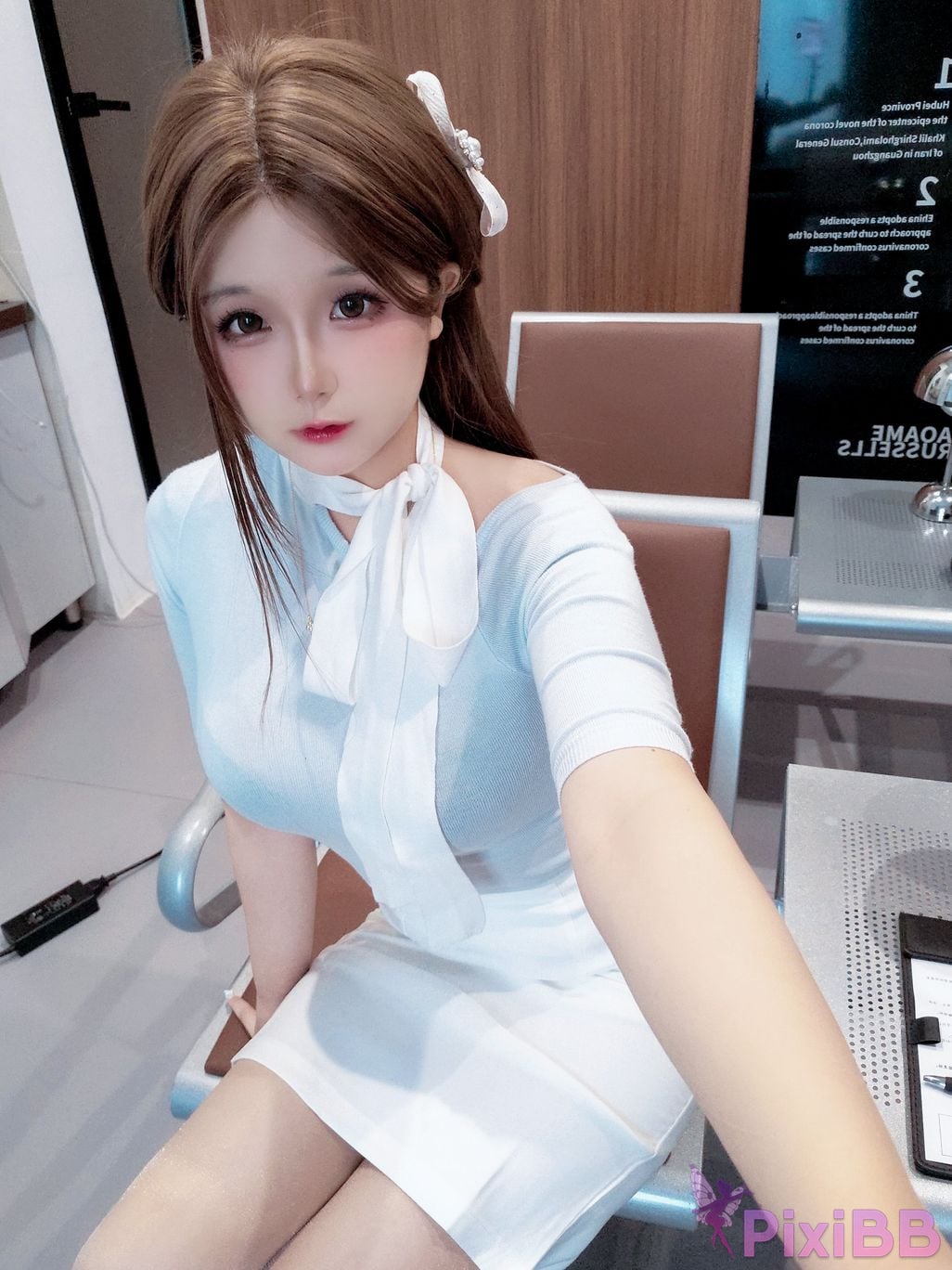 Cosplay Hinaga International Flights PixiBB.COM 070