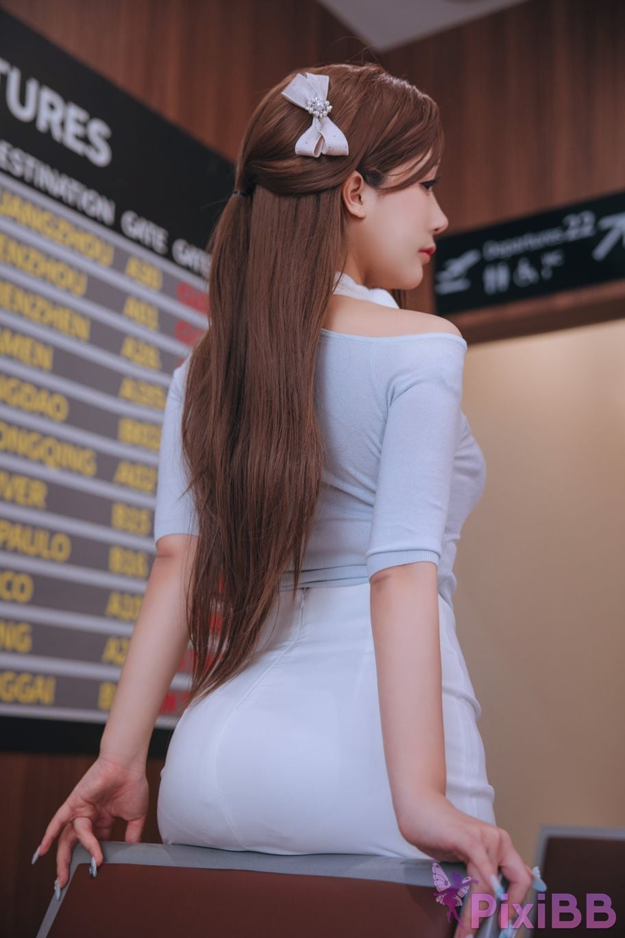 Cosplay Hinaga International Flights PixiBB.COM 089