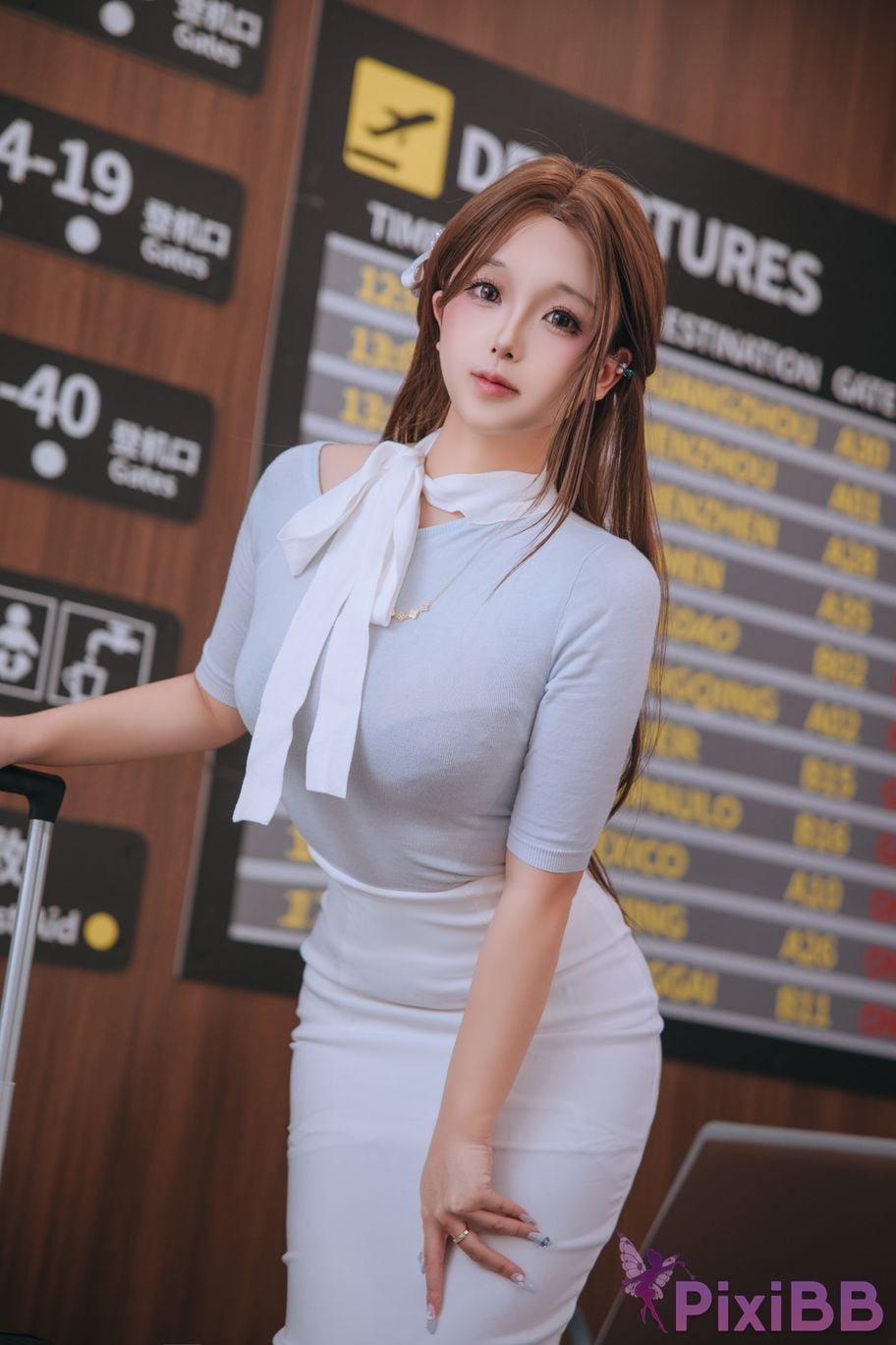 Cosplay Hinaga International Flights PixiBB.COM 099