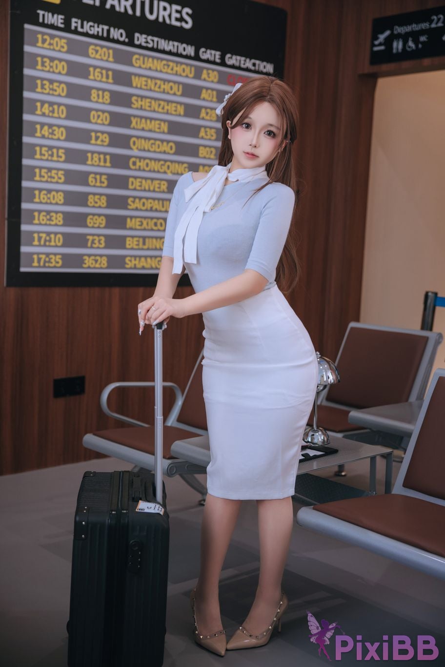 Cosplay Hinaga International Flights PixiBB.COM 121