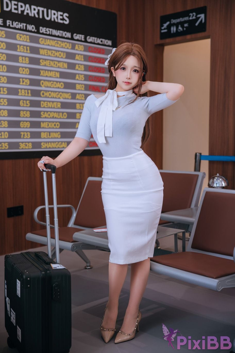 Cosplay Hinaga International Flights PixiBB.COM 143