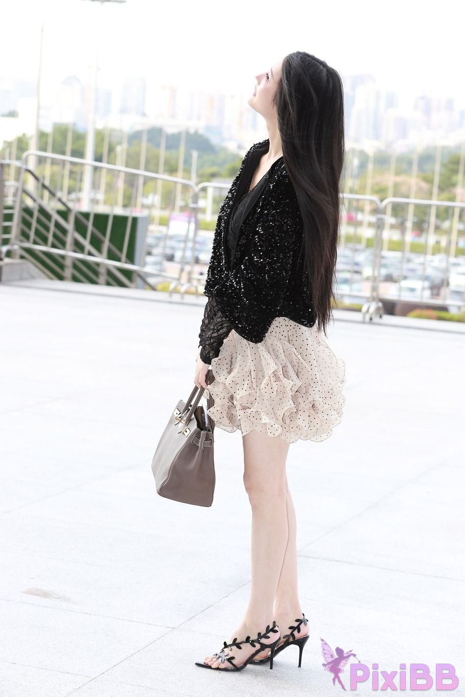 Featured Street Photography Works No.5381 Beautiful legs internet celebrity girl Xia Xi PixiBB.COM 005