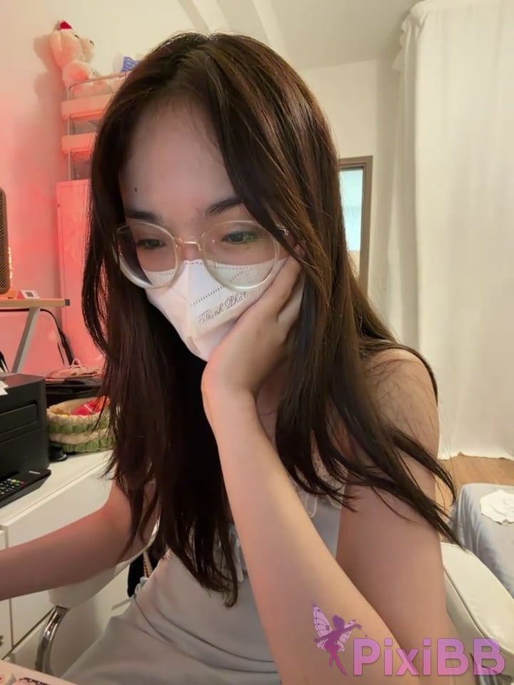 Greedy College student with glasses goes into the sea The best butt PixiBB.COM 014