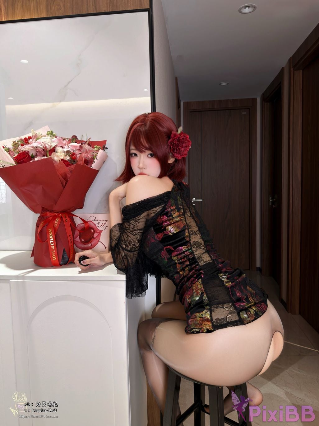 Cosplayer Mochi is delicious 3 Moon shot casually PixiBB.COM 018