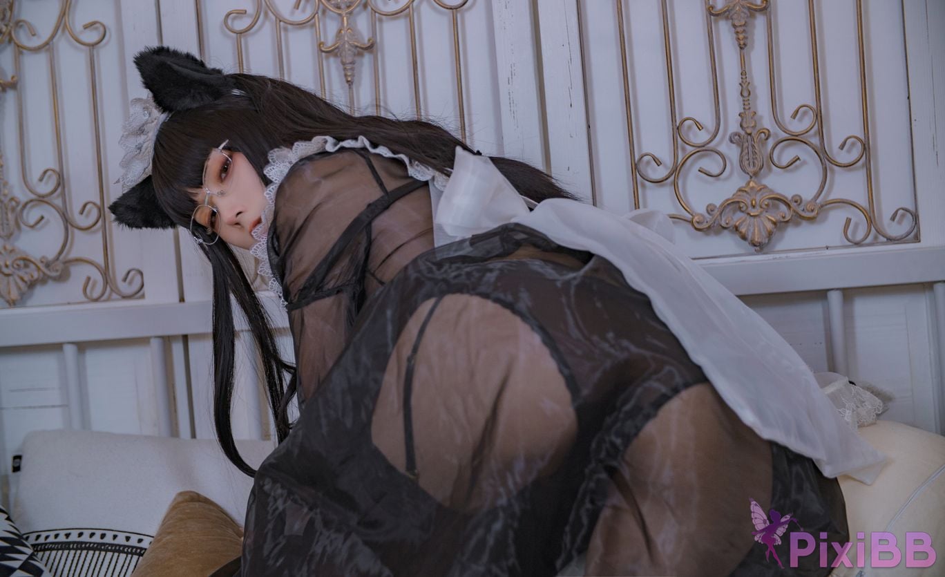 Cosplay cheese block wii the president is a maid PixiBB.COM 006