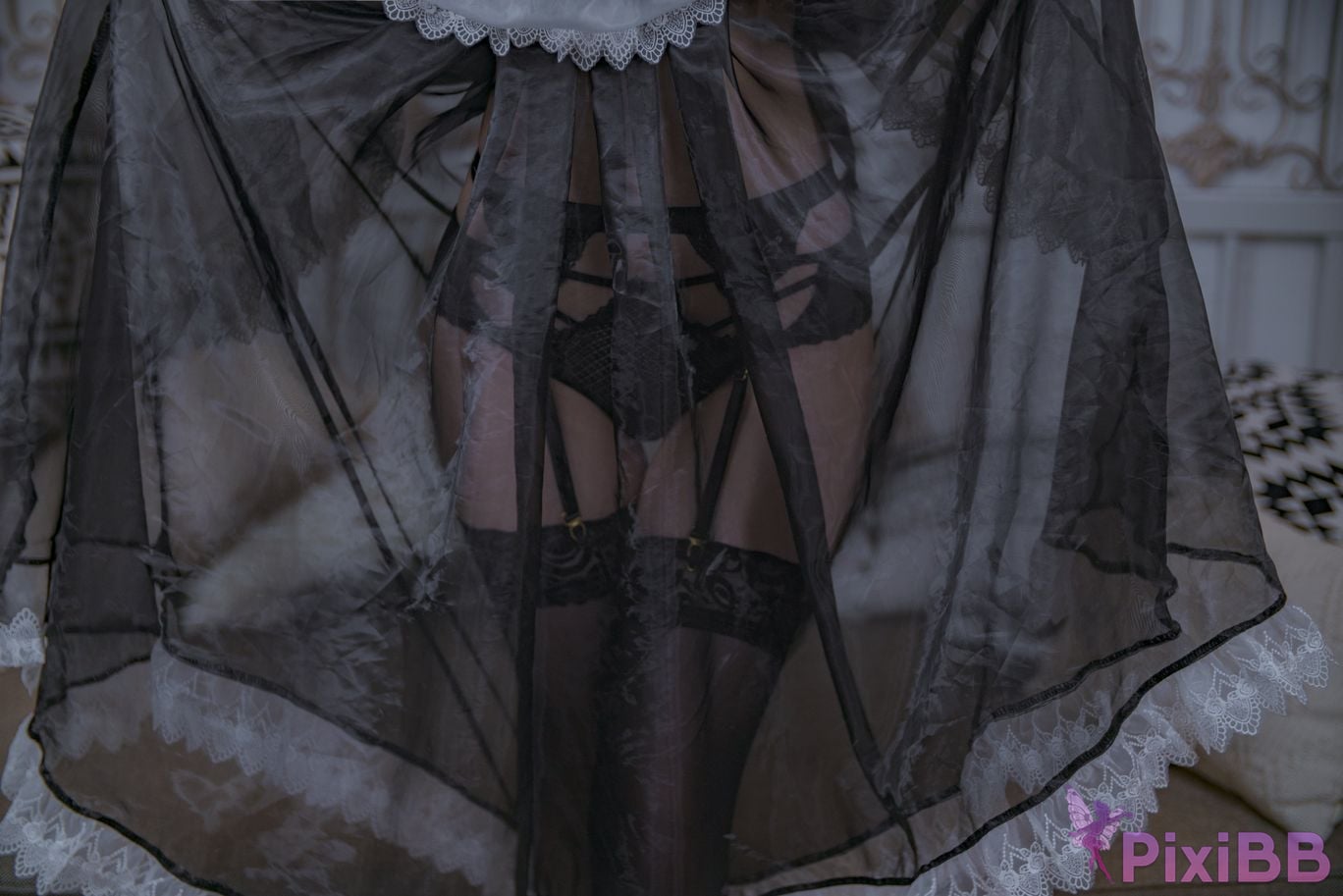 Cosplay cheese block wii the president is a maid PixiBB.COM 032