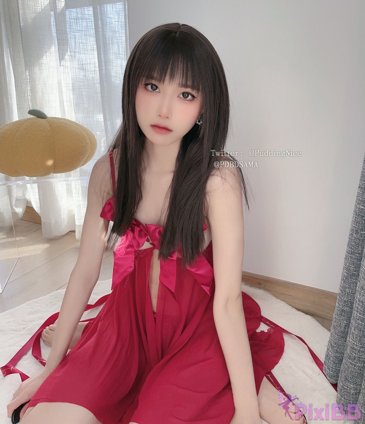 Cosplay Pudding Dafa Christmas Red Velvet PixiBB.COM 037
