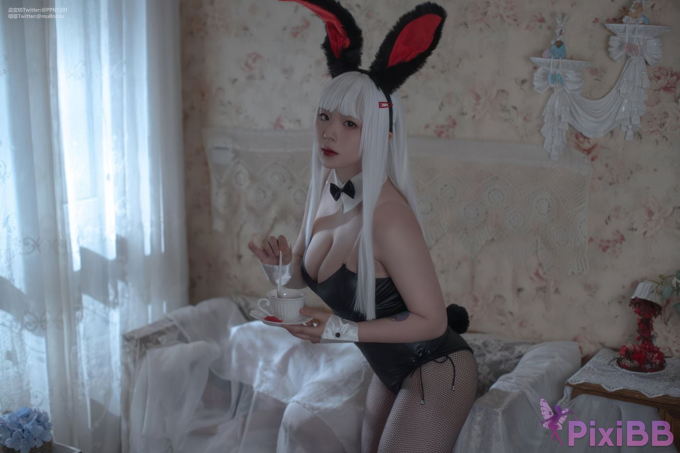 Cosplayer Pipi Nai is so cute Mu Ling Mu0 Double Bunny PixiBB.COM 023