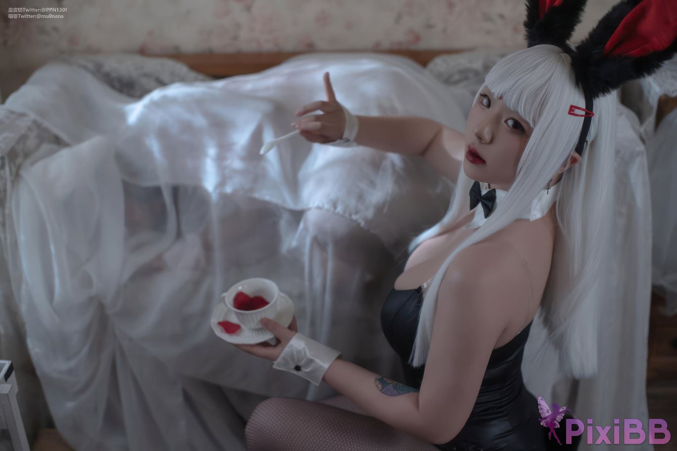 Cosplayer Pipi Nai is so cute Mu Ling Mu0 Double Bunny PixiBB.COM 045