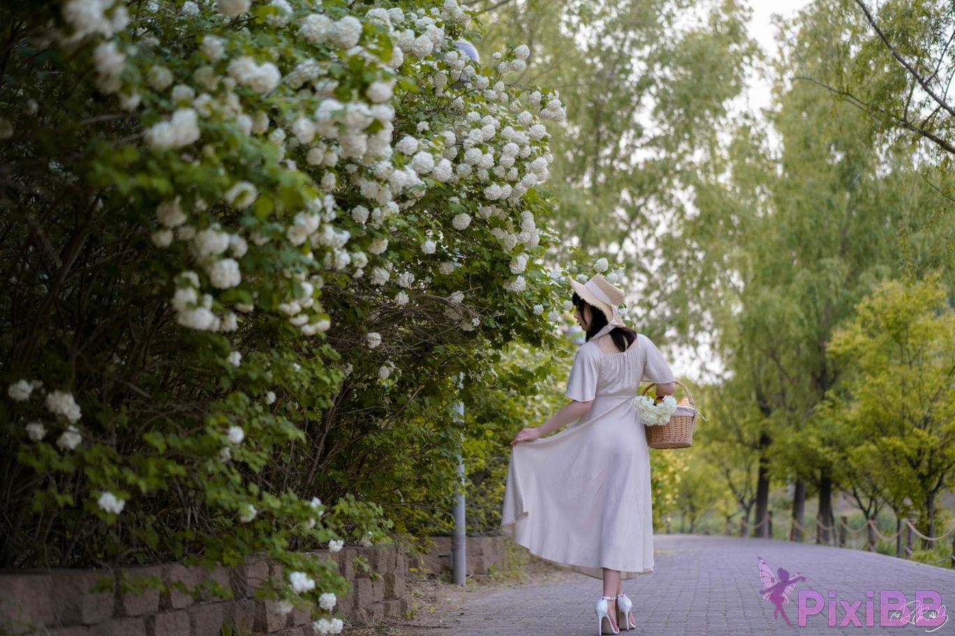 Cosplayer Pipi Nai is so cute hydrangeas PixiBB.COM 015