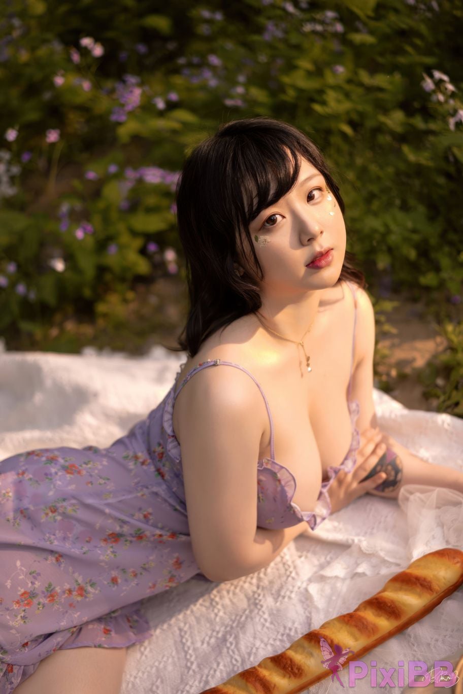 Cosplayer Pipi Nai is so cute Have a picnic PixiBB.COM 017