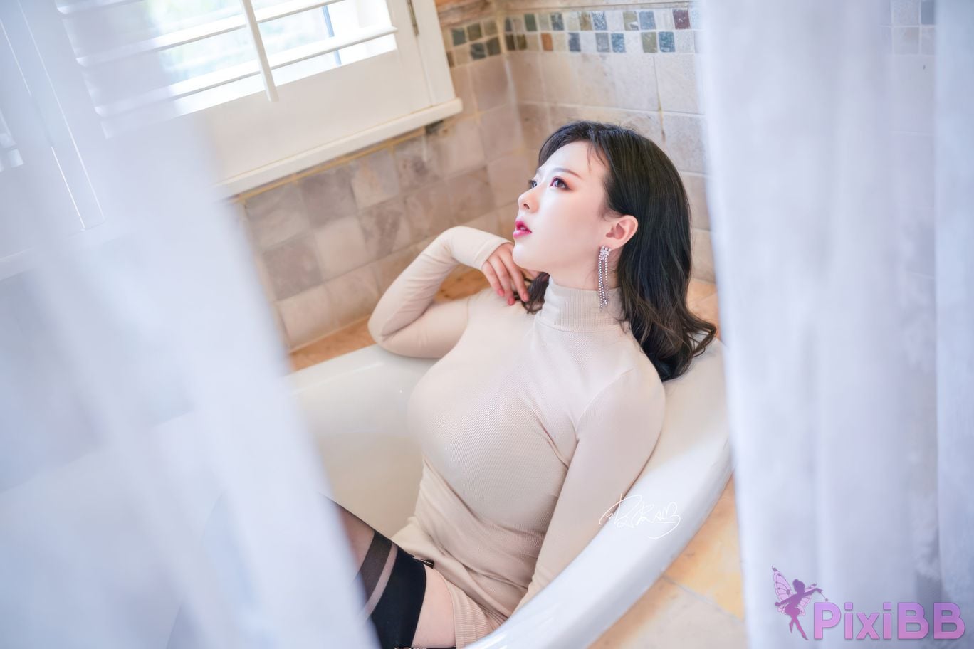 Cosplayer Pipi Nai is so cute Nude color OL PixiBB.COM 018