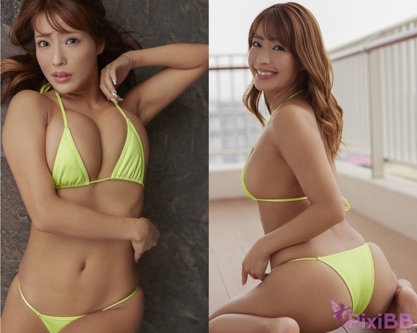 Japanese Idol Hashimoto Rina Qiao Ben Li Cai Kiss You spice visual PixiBB.COM 070