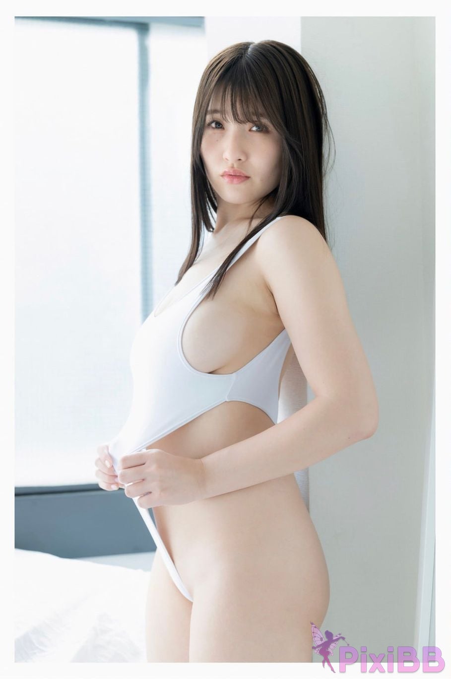 Japanese Idol Tsumugi Hara Weekly modern digital photo collection Sad smile and selfish big breasts Gravure Hihokan series PixiBB.COM 009