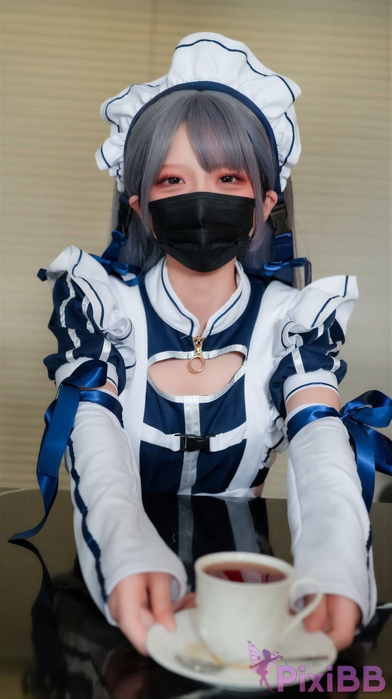 Cosplayer Hamusuk k Amagami Hamu chan maid PixiBB.COM 012