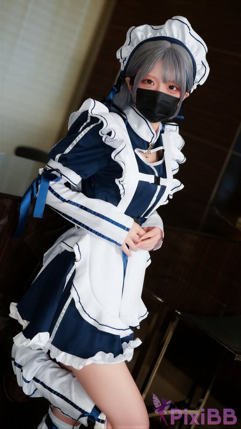 Cosplayer Hamusuk k Amagami Hamu chan maid PixiBB.COM 018