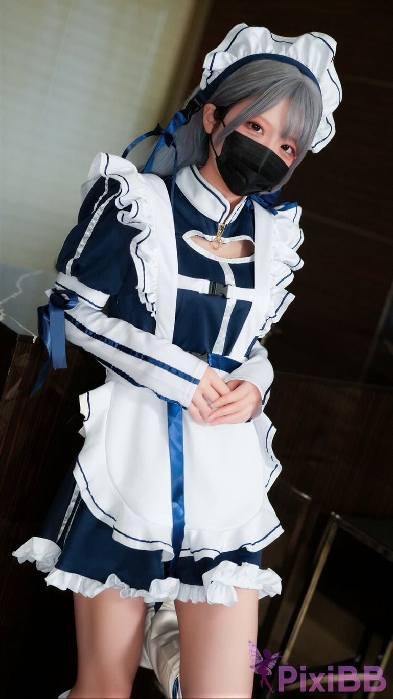 Cosplayer Hamusuk k Amagami Hamu chan maid PixiBB.COM 020